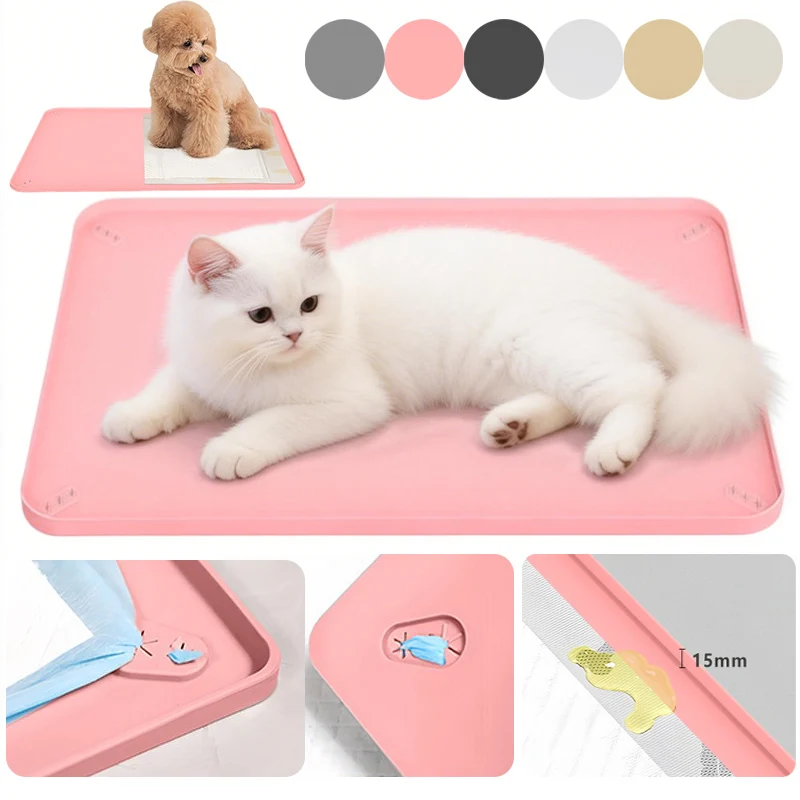 Waterproof Pet Silicone Urine Pad Protects The Floor From Dogs Urinating and Is Easy To Clean The Dog Urine Pad Can Be Reused
Waterproof Pet Silicone Urine Pad Protects The Floor From Dogs Urinating and Is Easy To Clean The Dog Urine Pad Can Be Reused