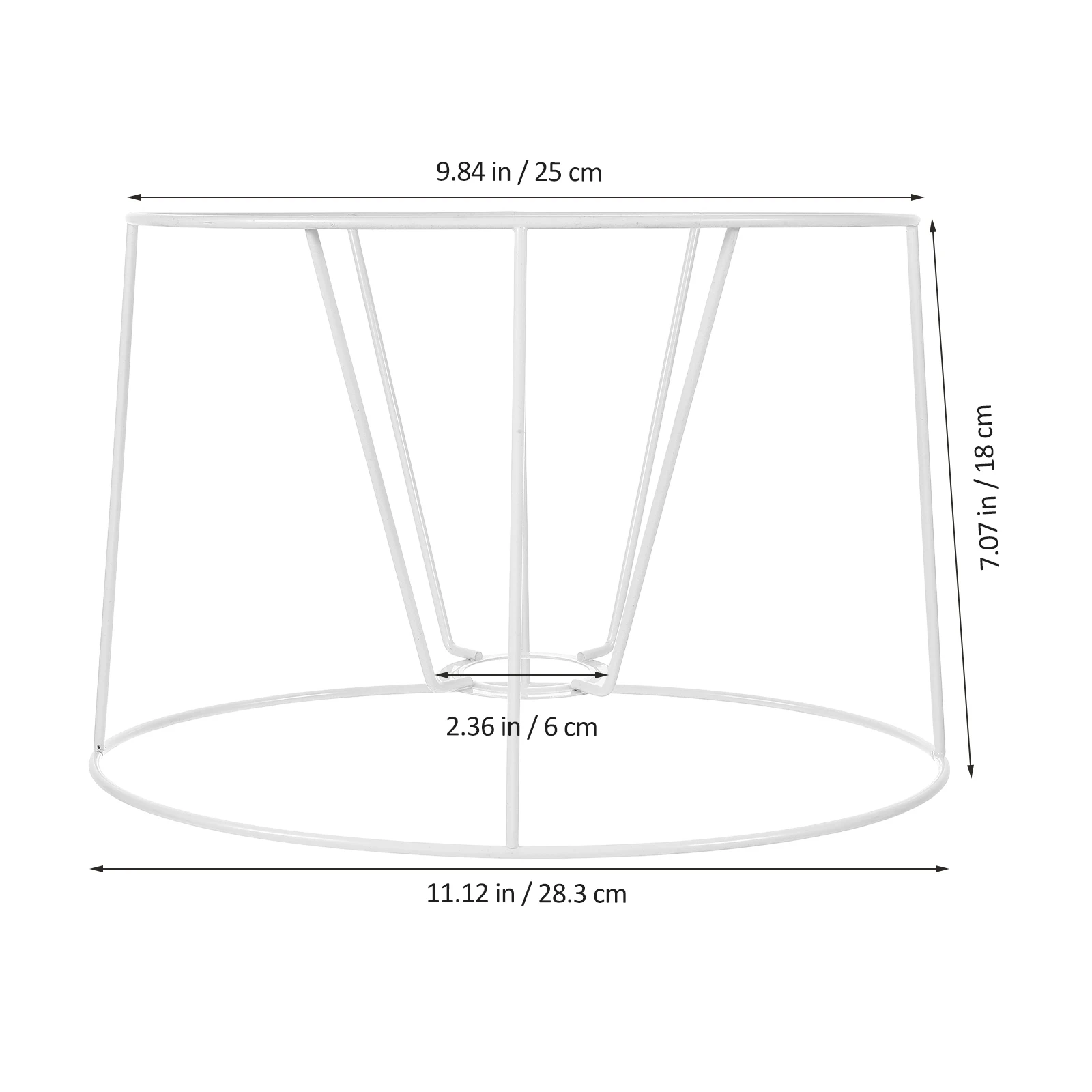 Vintage Oval Lampshade Frame E27 Metal Cage DIY Wire Bulb Guard Holder for Living Room Bedroom Study Pendant Light Decoration
Vintage Oval Lampshade Frame E27 Metal Cage DIY Wire Bulb Guard Holder for Living Room Bedroom Study Pendant Light Decoration