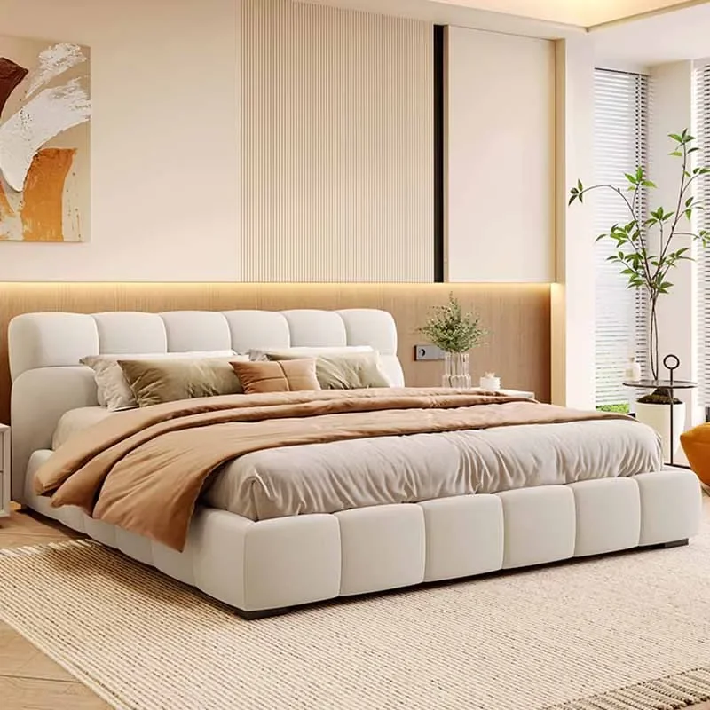 Unique Luxury Bed Aesthetic Bedroom Storage Modern Bed Bedside Table King Size Camas De Dormitorio Home Furniture Decoraction
Unique Luxury Bed Aesthetic Bedroom Storage Modern Bed Bedside Table King Size Camas De Dormitorio Home Furniture Decoraction