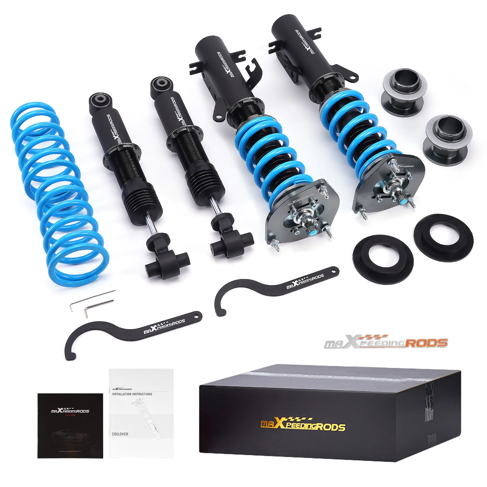 MaXpeedingrods T6 Coilover Shock Absorbers Kit for Nissan Sentra B16 07-12
MaXpeedingrods T6 Coilover Shock Absorbers Kit for Nissan Sentra B16 07-12