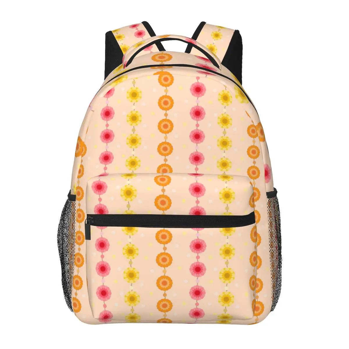 Peachy Retro Flower Garlands Backpack Daypack Large Capacity Boys Girls BookBag School Bag Shoulder Bags for Men Women
Peachy Retro Flower Garlands Backpack Daypack Large Capacity Boys Girls BookBag School Bag Shoulder Bags for Men Women