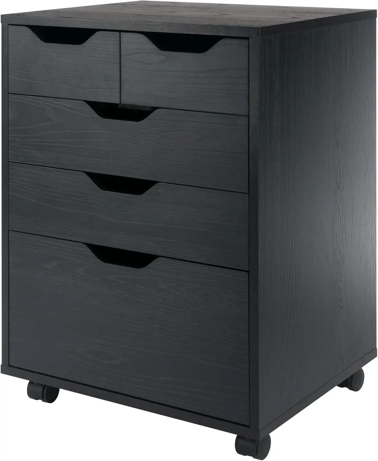 Halifax Mobile Storage Cabinet with 5 Drawers in Black Stylish Functional Home Storage Cabinet for Filing Kitchen Organization
Halifax Mobile Storage Cabinet with 5 Drawers in Black Stylish Functional Home Storage Cabinet for Filing Kitchen Organization