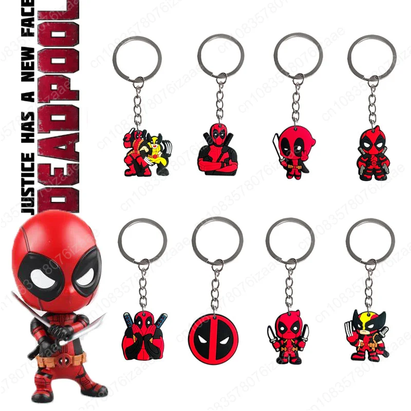 1PCS PVC Keychains Disney Deadpool and Wolverine Key Chains for Car Keys Cute Keyring Man Women Keychains Crafts Kids Party Gift
1PCS PVC Keychains Disney Deadpool and Wolverine Key Chains for Car Keys Cute Keyring Man Women Keychains Crafts Kids Party Gift