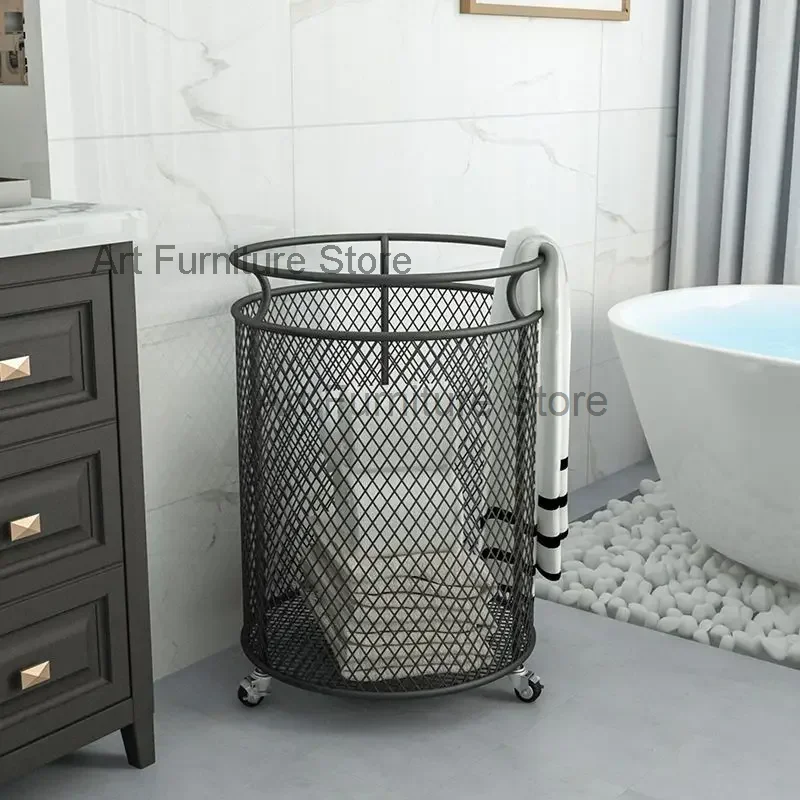 Metal Iron Art Storage Basket Large Capacity with Wheels Laundry Dirty Clothes Toys Goods Organizer Rack Garden Hotel Tools
Metal Iron Art Storage Basket Large Capacity with Wheels Laundry Dirty Clothes Toys Goods Organizer Rack Garden Hotel Tools