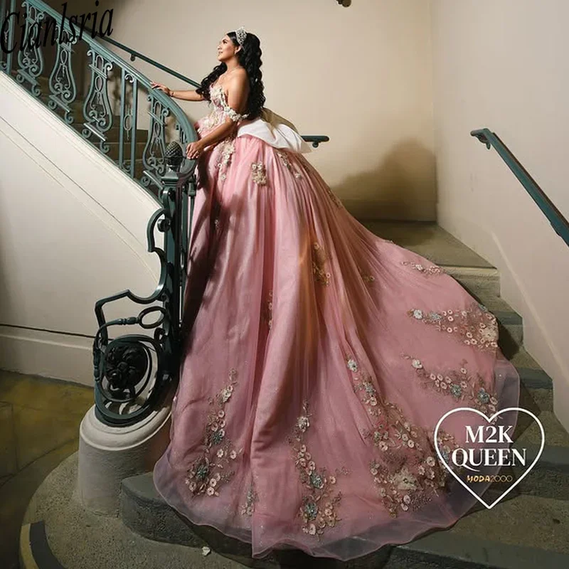 Розовое бальное платье 15, платье Quinceanera, платье с 3D цветочным принтом для дня рождения, Vestidos De 15 Anos, индивидуальное плюс
Розовое бальное платье 15, платье Quinceanera, платье с 3D цветочным принтом для дня рождения, Vestidos De 15 Anos, индивидуальное плюс