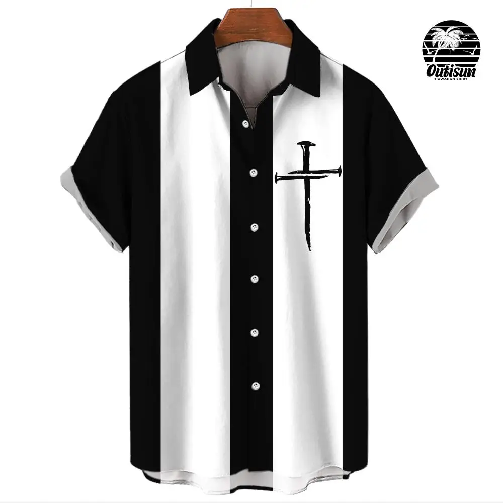 Hawaiian Print Men's Short Sleeve Shirt Button up Collar Casual 3D Striped Design European plus Size S to 6XL
Hawaiian Print Men's Short Sleeve Shirt Button up Collar Casual 3D Striped Design European plus Size S to 6XL