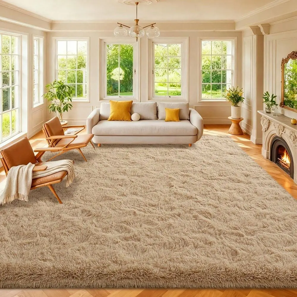 Fluffy Shag Rug For Bedroom, Soft Plush Shaggy Area Rug For Living Room, Modern Cozy Carpet, NonSlip Backing, Bonus 4 Rug Gripp
Fluffy Shag Rug For Bedroom, Soft Plush Shaggy Area Rug For Living Room, Modern Cozy Carpet, NonSlip Backing, Bonus 4 Rug Gripp
