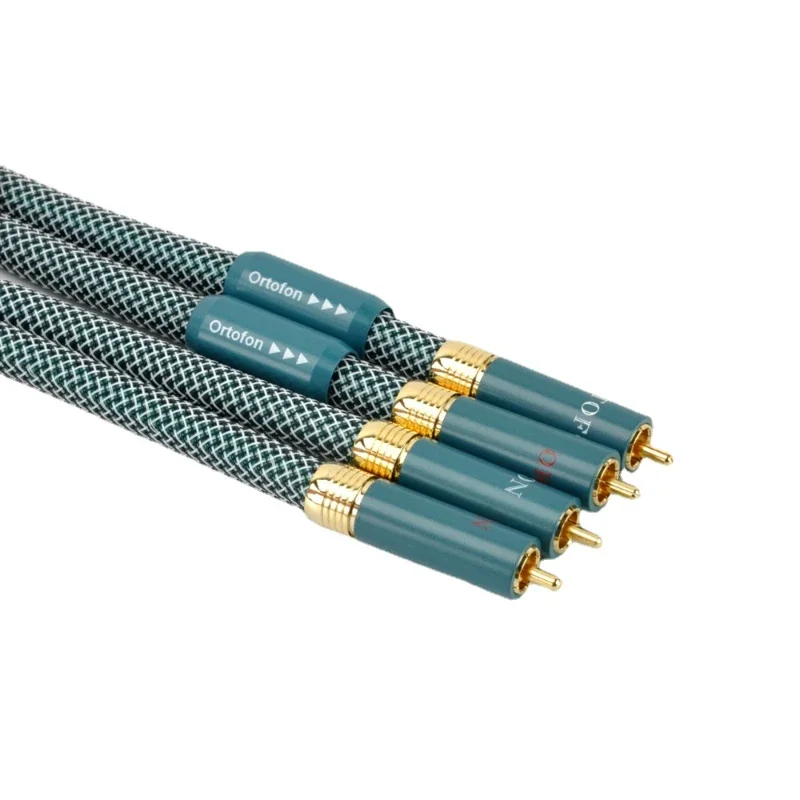 Pair RCA Cable Audiophile ORTOFON 8NX HiFi Audio Interconnect Line for CD Player Amplifier
Pair RCA Cable Audiophile ORTOFON 8NX HiFi Audio Interconnect Line for CD Player Amplifier
