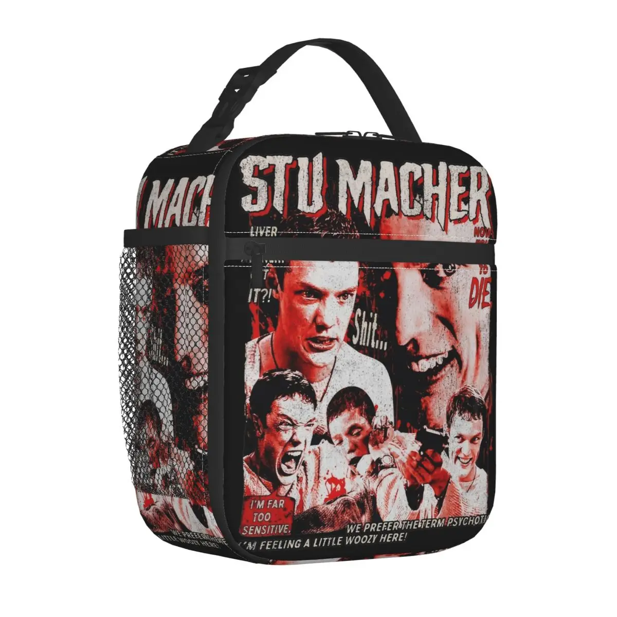Stu Macher Scream Movie Insulated Lunch Bag High Capacity Lunch Container Thermal Bag Tote Lunch Box College Food Storage Bags
Stu Macher Scream Movie Insulated Lunch Bag High Capacity Lunch Container Thermal Bag Tote Lunch Box College Food Storage Bags