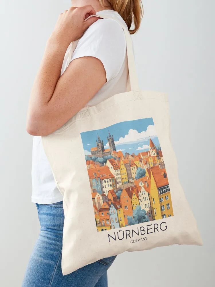 A Pop Art Travel Print of Nürnberg - Germany Tote Bag the tote bag Women bags foldable reusable bag Woman shopper
A Pop Art Travel Print of Nürnberg - Germany Tote Bag the tote bag Women bags foldable reusable bag Woman shopper