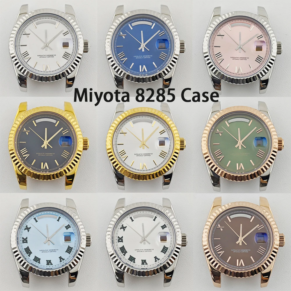 Корпус часов Miyota 8285, мужские автоматические часы, часы из нержавеющей стали, сапфировое стекло, механизм 8285, аксессуары для часов
Корпус часов Miyota 8285, мужские автоматические часы, часы из нержавеющей стали, сапфировое стекло, механизм 8285, аксессуары для часов