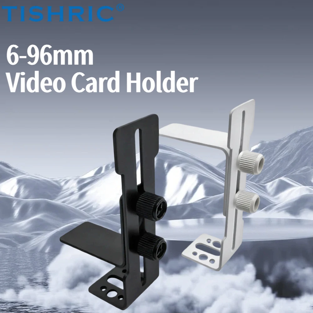 TISHRIC Chassis 12CM Fan Position Graphics Video Card Holder GPU Support Frame For ITX/RTX 4090 4080 Series Universal Bracket
TISHRIC Chassis 12CM Fan Position Graphics Video Card Holder GPU Support Frame For ITX/RTX 4090 4080 Series Universal Bracket