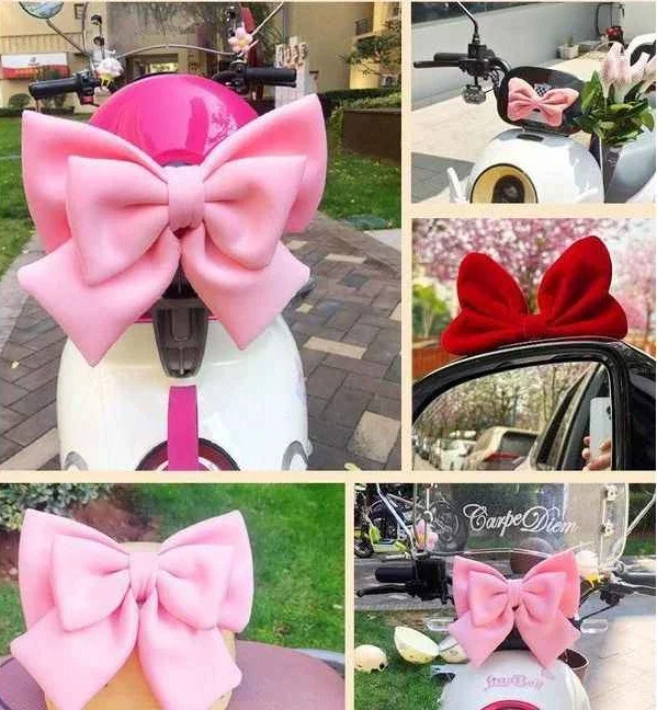Motorcycle Helmet Butterfly Knot Full Face Off Road Helmet Decor Bow Styling Women Cycling Electric Bike Motorcycle Accessories
Motorcycle Helmet Butterfly Knot Full Face Off Road Helmet Decor Bow Styling Women Cycling Electric Bike Motorcycle Accessories