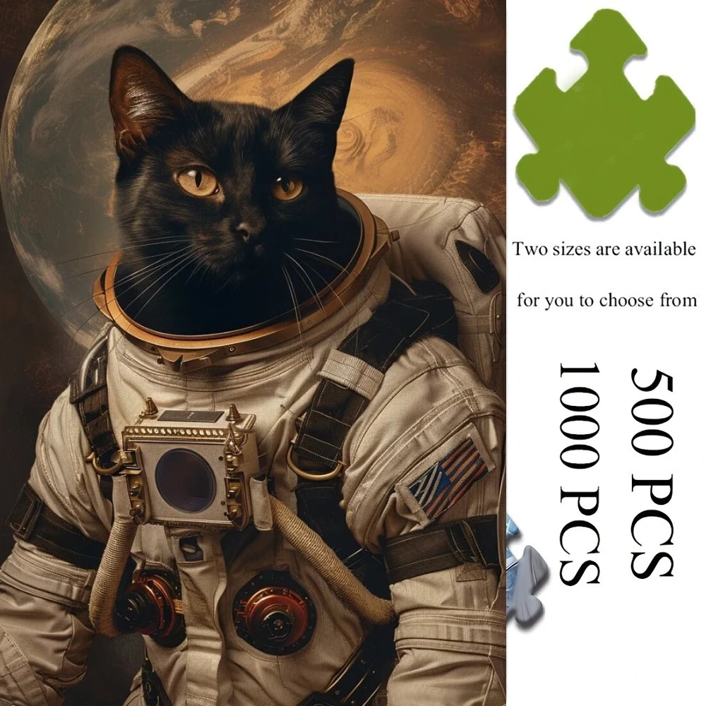 500/1000/1200/2000 PCS Jigsaw Puzzles Vintage Space Astronaut Cats Challenging Family Activity Games Party Birthday Gift
500/1000/1200/2000 PCS Jigsaw Puzzles Vintage Space Astronaut Cats Challenging Family Activity Games Party Birthday Gift