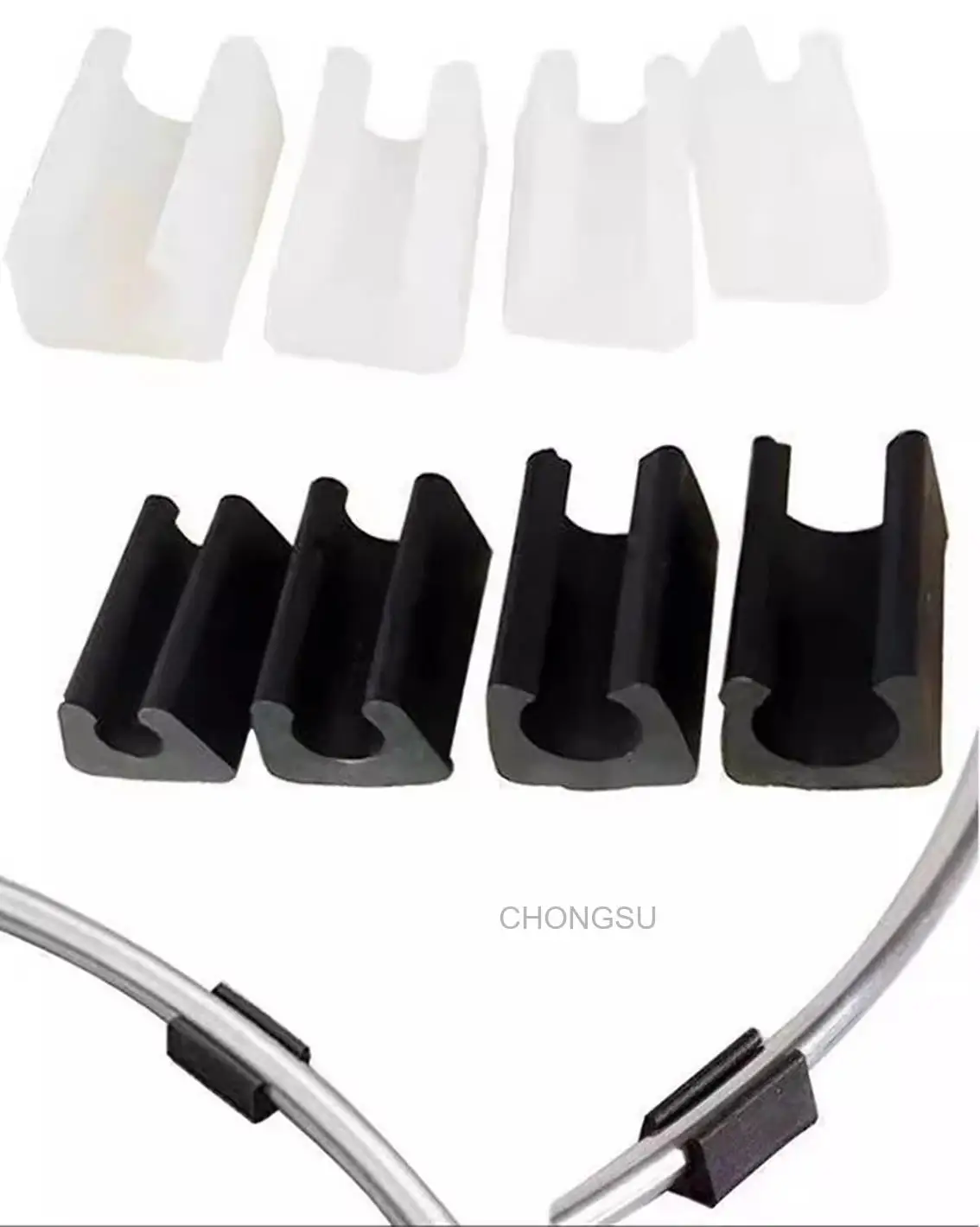 6mm-14mm Black/White Plastic Chair Feet Pads Non-Slip u-type Pipe Clamps Protection Gasket Covers Caps For Chair Furniture
6mm-14mm Black/White Plastic Chair Feet Pads Non-Slip u-type Pipe Clamps Protection Gasket Covers Caps For Chair Furniture