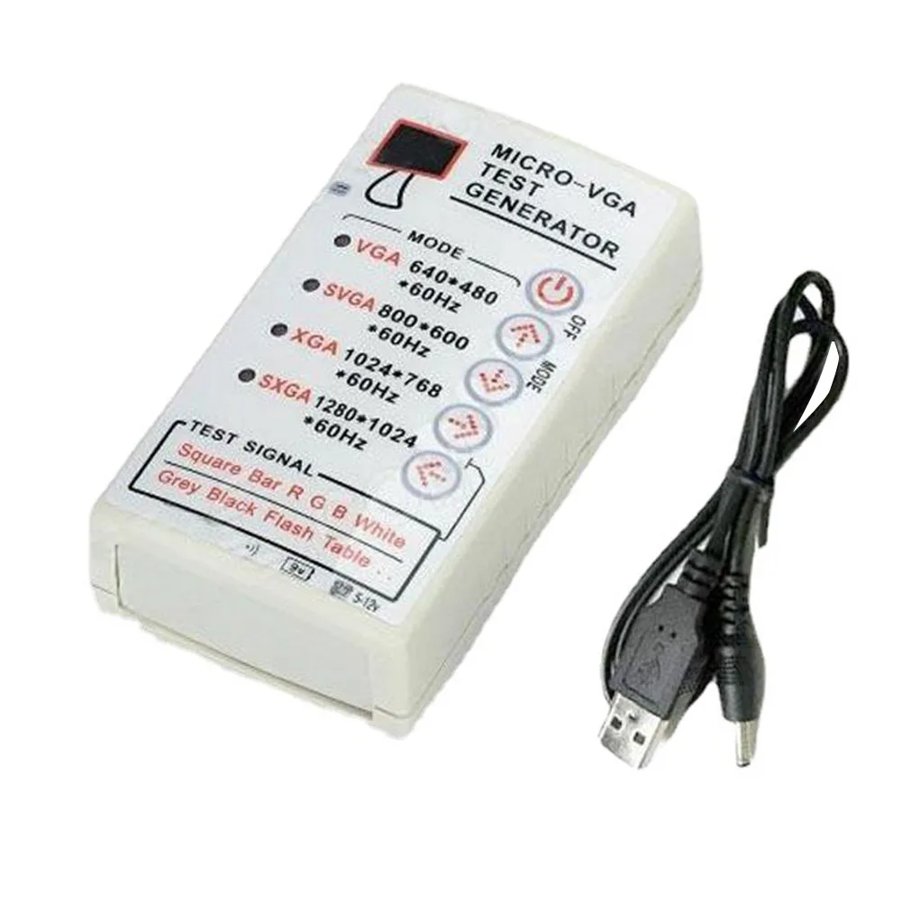Monitor Repair Tool CRT Projector Tools Monitor Testing 26mm X 52mm X 90mm VGA Signal Generator Tool LCD Monitor Support
Monitor Repair Tool CRT Projector Tools Monitor Testing 26mm X 52mm X 90mm VGA Signal Generator Tool LCD Monitor Support
