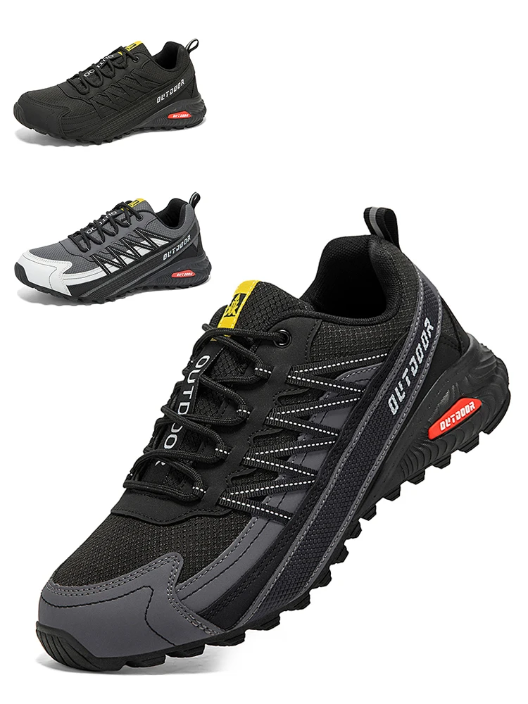 Men's Hiking Shoes Breathable Mesh Wear-resistant Non-slip Outdoor Sneaker Climbing Trekking Hunting Sports Shoes 2026 New
Men's Hiking Shoes Breathable Mesh Wear-resistant Non-slip Outdoor Sneaker Climbing Trekking Hunting Sports Shoes 2026 New