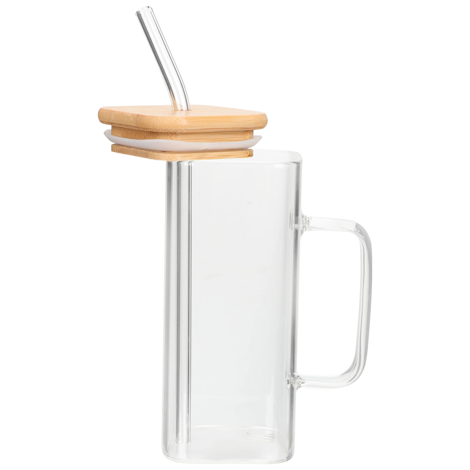 Square Mouth Glass Cup Bamboo Lid Heat Resistant Drinkware Hot Cold Transparent Straw Beverage Container Glass Mug
Square Mouth Glass Cup Bamboo Lid Heat Resistant Drinkware Hot Cold Transparent Straw Beverage Container Glass Mug