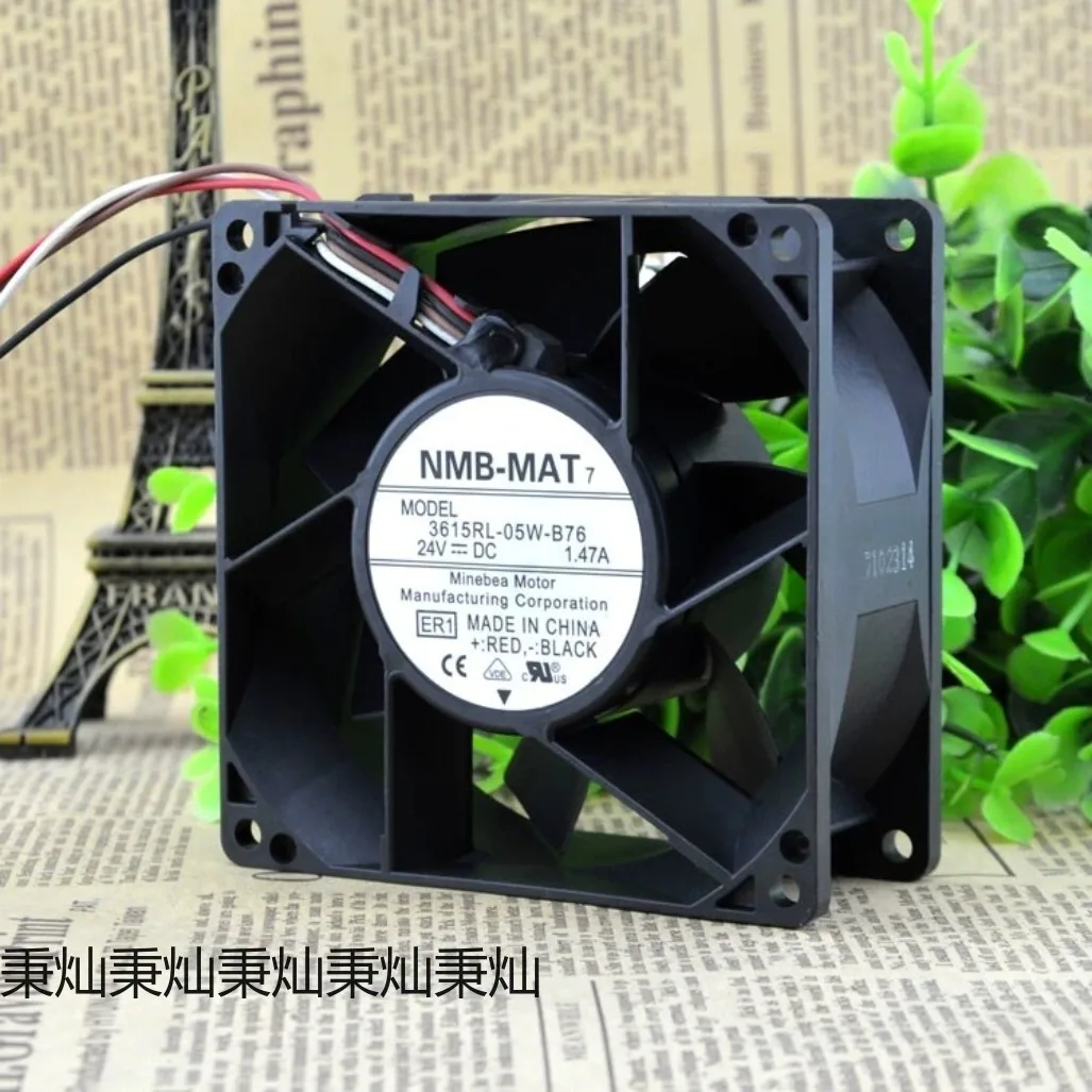 Вентилятор управления инвертором NMB AA+ 3615RL-05W-B40, 24VDC, 0.73A, 2-проводной, 92*92*38мм, для радиатора
Вентилятор управления инвертором NMB AA+ 3615RL-05W-B40, 24VDC, 0.73A, 2-проводной, 92*92*38мм, для радиатора