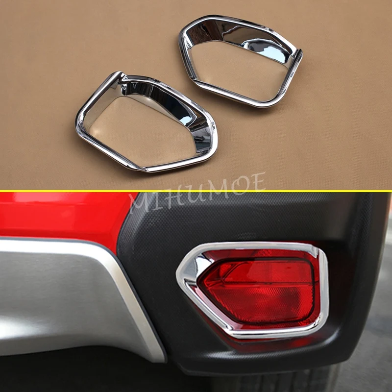 Для Subaru XV Crosstrek 2018-2023 глянцевая хромированная крышка задней противотуманной фары автомобиля, рамка, накладка, рамка
Для Subaru XV Crosstrek 2018-2023 глянцевая хромированная крышка задней противотуманной фары автомобиля, рамка, накладка, рамка