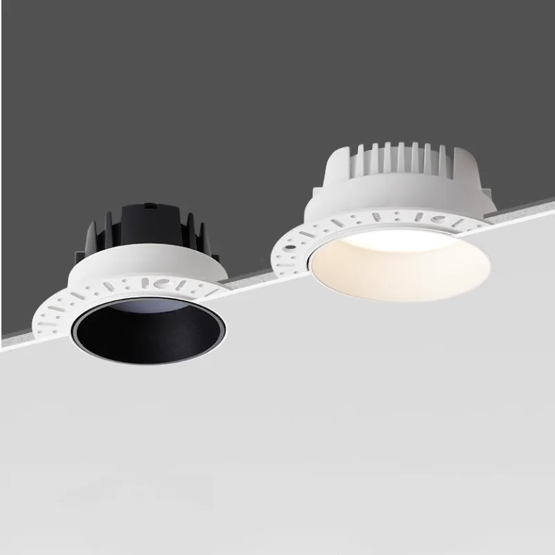 Embedded borderless LED ceiling light Dimmable downlight AC85-265V 12W 15W 18W Living room shopping mall Osram indoor lighting
Embedded borderless LED ceiling light Dimmable downlight AC85-265V 12W 15W 18W Living room shopping mall Osram indoor lighting