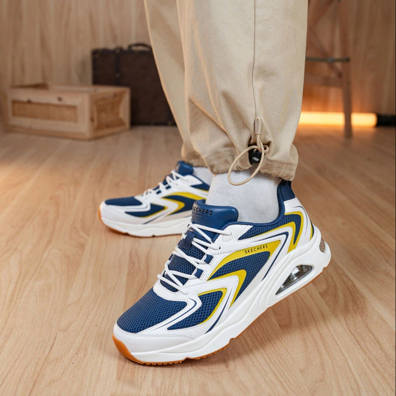 Skecher men's shoes 2024 new cushioned thick sole sports shoes net surface non-slip running shoes Light casual shoes 183081-WNV
Skecher men's shoes 2024 new cushioned thick sole sports shoes net surface non-slip running shoes Light casual shoes 183081-WNV