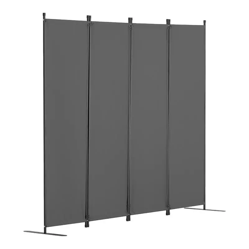 Room divider partition, 4-panel folding screen, privacy screen for office, bedroom, dining room, study, balcony, freestanding room divider (56 x 45 x 172.5 cm), grey
Room divider partition, 4-panel folding screen, privacy screen for office, bedroom, dining room, study, balcony, freestanding room divider (56 x 45 x 172.5 cm), grey