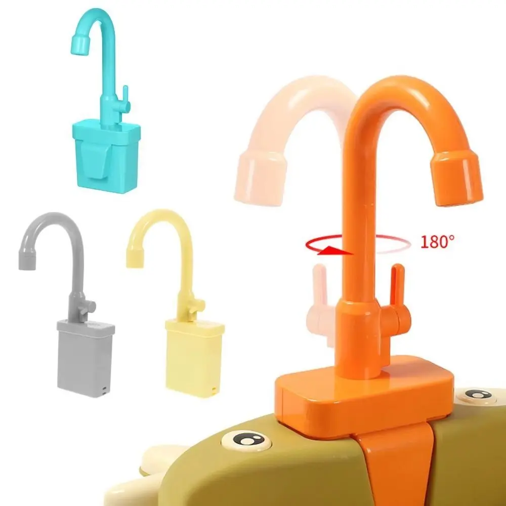 Tableware Single Hole Kitchen Sink Toy Rotatable Simulation Faucet Replacement Toy Plastic Gift Sink Faucet Play Tap Household
Tableware Single Hole Kitchen Sink Toy Rotatable Simulation Faucet Replacement Toy Plastic Gift Sink Faucet Play Tap Household