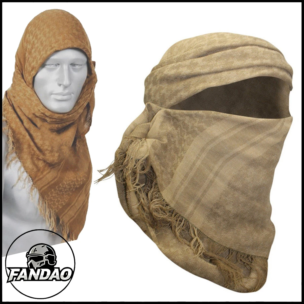Tactical FR Fire Headscarf,Retardant Sun Protection Windproof Arab Shemagh Keffiyeh Scarf for Outdoor Hiking Airsoft Wargame
Tactical FR Fire Headscarf,Retardant Sun Protection Windproof Arab Shemagh Keffiyeh Scarf for Outdoor Hiking Airsoft Wargame