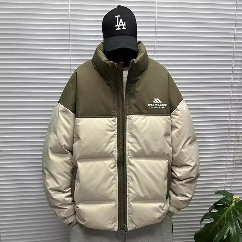 Color Blo Men's down Jaet Stand Collar Hoodl Soft ell Casual Winter Coat plus Size Trendy Youth Outerwear
Color Blo Men's down Jaet Stand Collar Hoodl Soft ell Casual Winter Coat plus Size Trendy Youth Outerwear