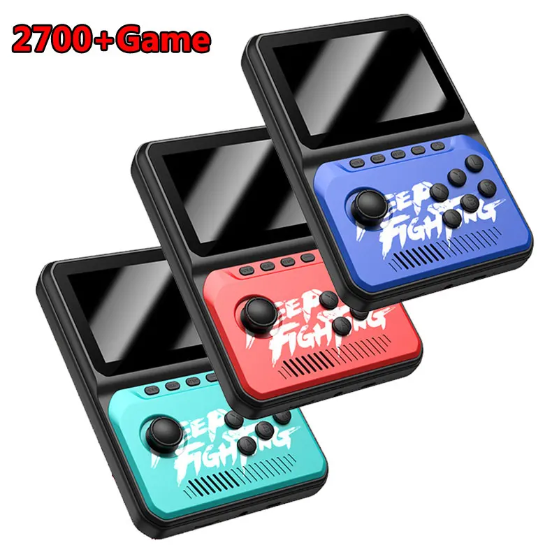 Handheld Video Game Console Linux System 3.5 Inch Screen Portable Pocket Video Player 8GB Built-in 2700+Games For Kids Gift
Handheld Video Game Console Linux System 3.5 Inch Screen Portable Pocket Video Player 8GB Built-in 2700+Games For Kids Gift