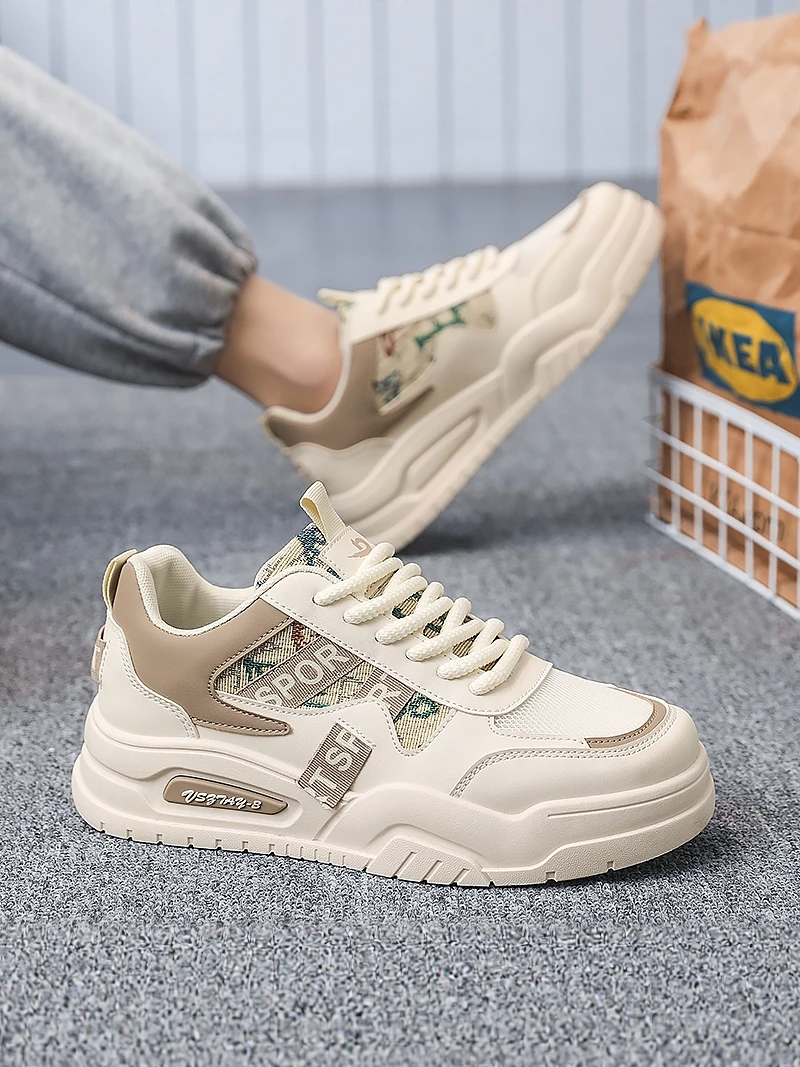Men's Casual Sports Shoes PTU New 2026 Summer Trend Flat Shoes Youth Versatile Student White Sneakers Fashionable All-Season
Men's Casual Sports Shoes PTU New 2026 Summer Trend Flat Shoes Youth Versatile Student White Sneakers Fashionable All-Season
