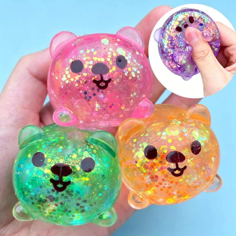 Glitter Stress Ball Mini Puppy Squishy Toy Kawaii Dog Maltose Sensory Fidget Toy Antistress Ball for Friends and Adults Gifts
Glitter Stress Ball Mini Puppy Squishy Toy Kawaii Dog Maltose Sensory Fidget Toy Antistress Ball for Friends and Adults Gifts