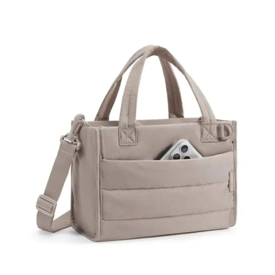 Tote Bag for Women, Puffer Quilted Crossbody Purses, Zipper Closure for Work Travel College, Desert 6L tote, Ipad, NA tumbler,
Tote Bag for Women, Puffer Quilted Crossbody Purses, Zipper Closure for Work Travel College, Desert 6L tote, Ipad, NA tumbler,