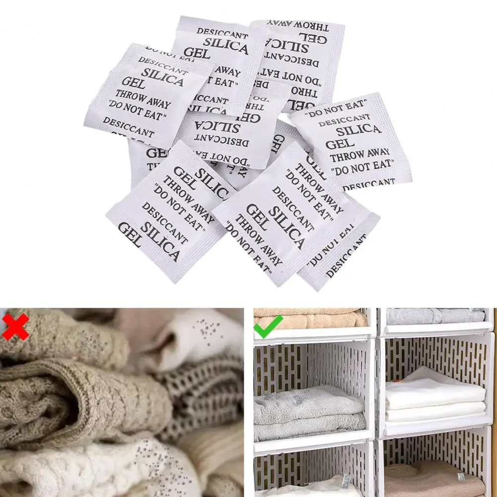 100Pcs 1/2G Silica Gel Packets Electronics Jewelry Cameras Book Moisture Absorbers Anti-Humidity Silicone Desiccant Packs 95
100Pcs 1/2G Silica Gel Packets Electronics Jewelry Cameras Book Moisture Absorbers Anti-Humidity Silicone Desiccant Packs 95
