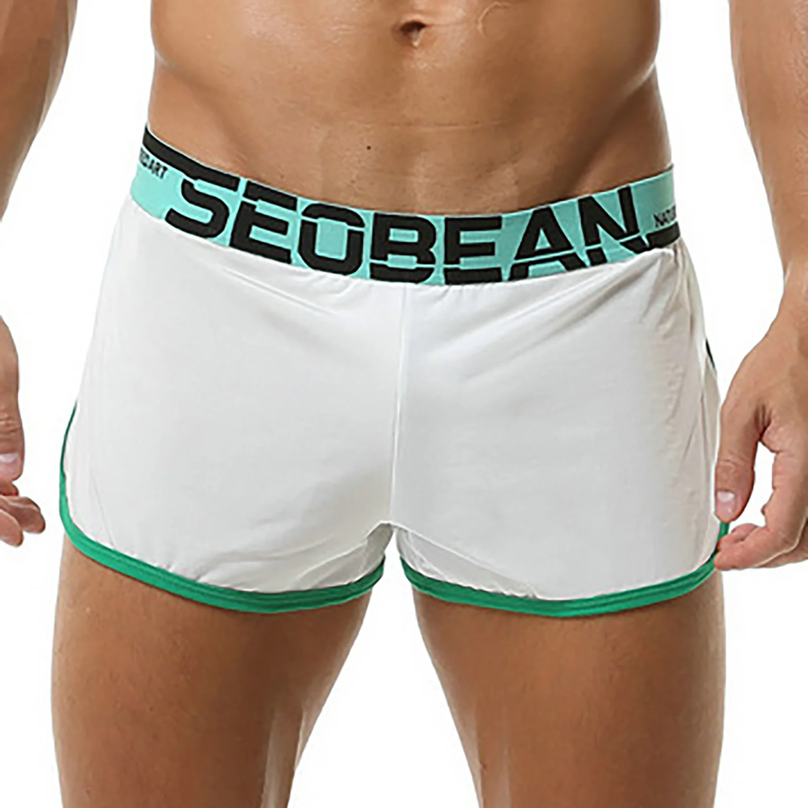 Men's Sides Split Sports Shorts Low-Rise Letter Print Elastic Waistband Athletic Shorts for Running Jogging Sports Workout Short
Men's Sides Split Sports Shorts Low-Rise Letter Print Elastic Waistband Athletic Shorts for Running Jogging Sports Workout Short