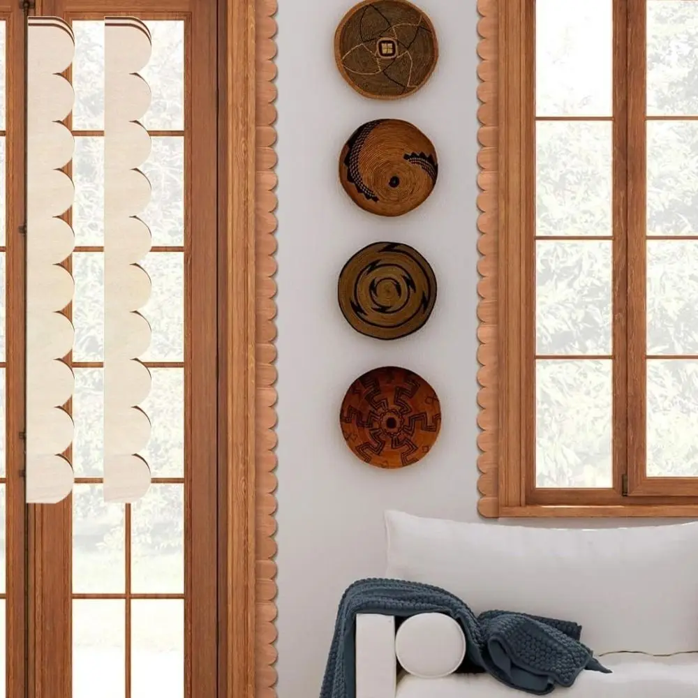 6pcs Creative Unfinished Fan-shaped Wooden Frame Vintage Farmhouse Cabinet Frame Handmade Sector Design Door Frame Crafts Making
6pcs Creative Unfinished Fan-shaped Wooden Frame Vintage Farmhouse Cabinet Frame Handmade Sector Design Door Frame Crafts Making