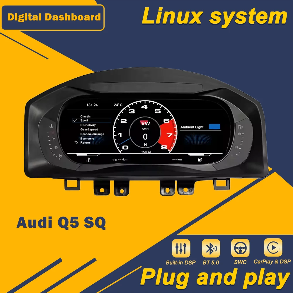 Car 10.25 Inch Navigation LCD Digital Cluster Dashboard Digital Virtual Instrument Panel for VW Tiguan 2010-2016
Car 10.25 Inch Navigation LCD Digital Cluster Dashboard Digital Virtual Instrument Panel for VW Tiguan 2010-2016