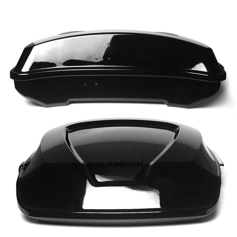 Slim Style Top Case Plastic Motorcycles Chopped Pack Trunk Box Rear for Touring
Slim Style Top Case Plastic Motorcycles Chopped Pack Trunk Box Rear for Touring