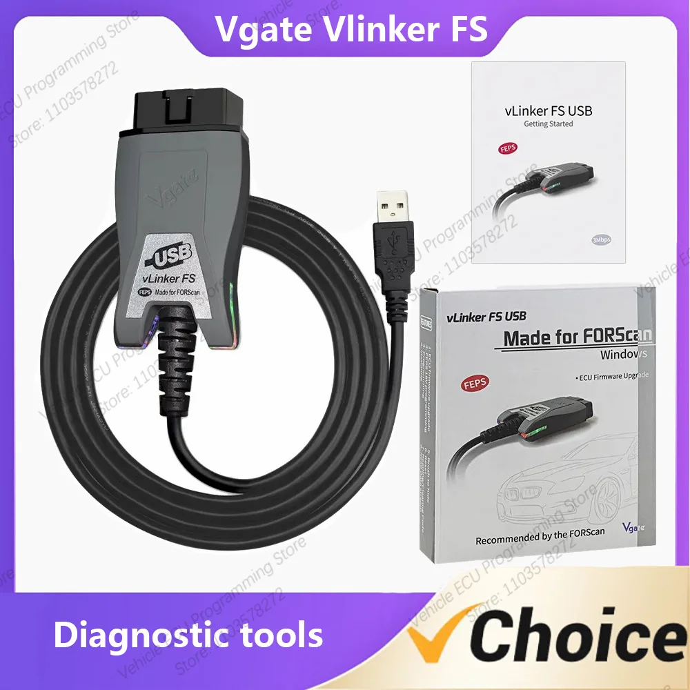 2024 Equipment Vgate Vlinker FS Support vehicles complying with OBD standards 32bits processor-based diagnostic tool Car Repair
2024 Equipment Vgate Vlinker FS Support vehicles complying with OBD standards 32bits processor-based diagnostic tool Car Repair