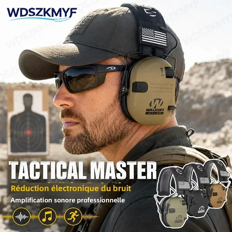 Tactical Electronic Shooting Hearing Protection Headset Earmuff Anti-noise Headphone Sound Amplification Foldable
Tactical Electronic Shooting Hearing Protection Headset Earmuff Anti-noise Headphone Sound Amplification Foldable
