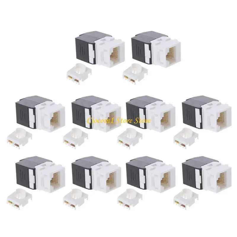 A3PC RJ45 CAT6 1000Mb Ethernet Connector Keystone Module Tool
A3PC RJ45 CAT6 1000Mb Ethernet Connector Keystone Module Tool