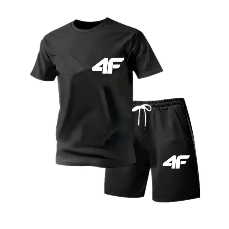 Arrival Tracksuit for Man Spring Summer Daily Casual Fashion Short Sleeve Outfit T-shirt and Shorts Men's Clothes
Arrival Tracksuit for Man Spring Summer Daily Casual Fashion Short Sleeve Outfit T-shirt and Shorts Men's Clothes