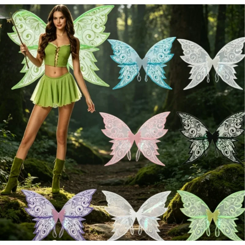 New Halloween Fairy Butterfly Wings Children and Adult Elf Butterfly Wings Back Decoration Party Dress Up
New Halloween Fairy Butterfly Wings Children and Adult Elf Butterfly Wings Back Decoration Party Dress Up