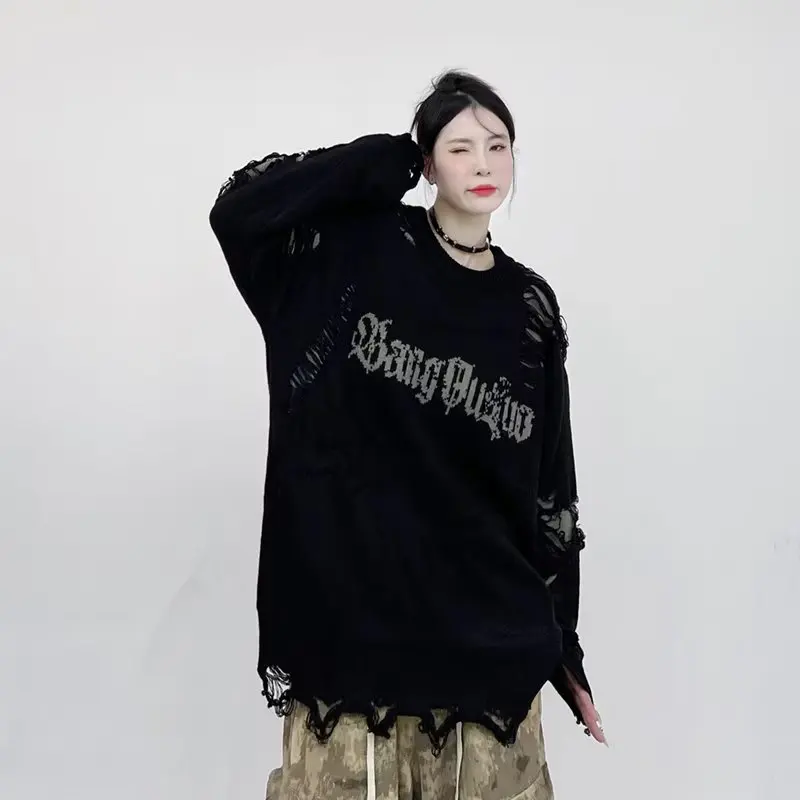 Мужской свитер крупного размера на осень-зиму, 300 пу, в стиле ретро, с буквенным принтом, круглым вырезом, простой, модный, вязаный
Мужской свитер крупного размера на осень-зиму, 300 пу, в стиле ретро, с буквенным принтом, круглым вырезом, простой, модный, вязаный