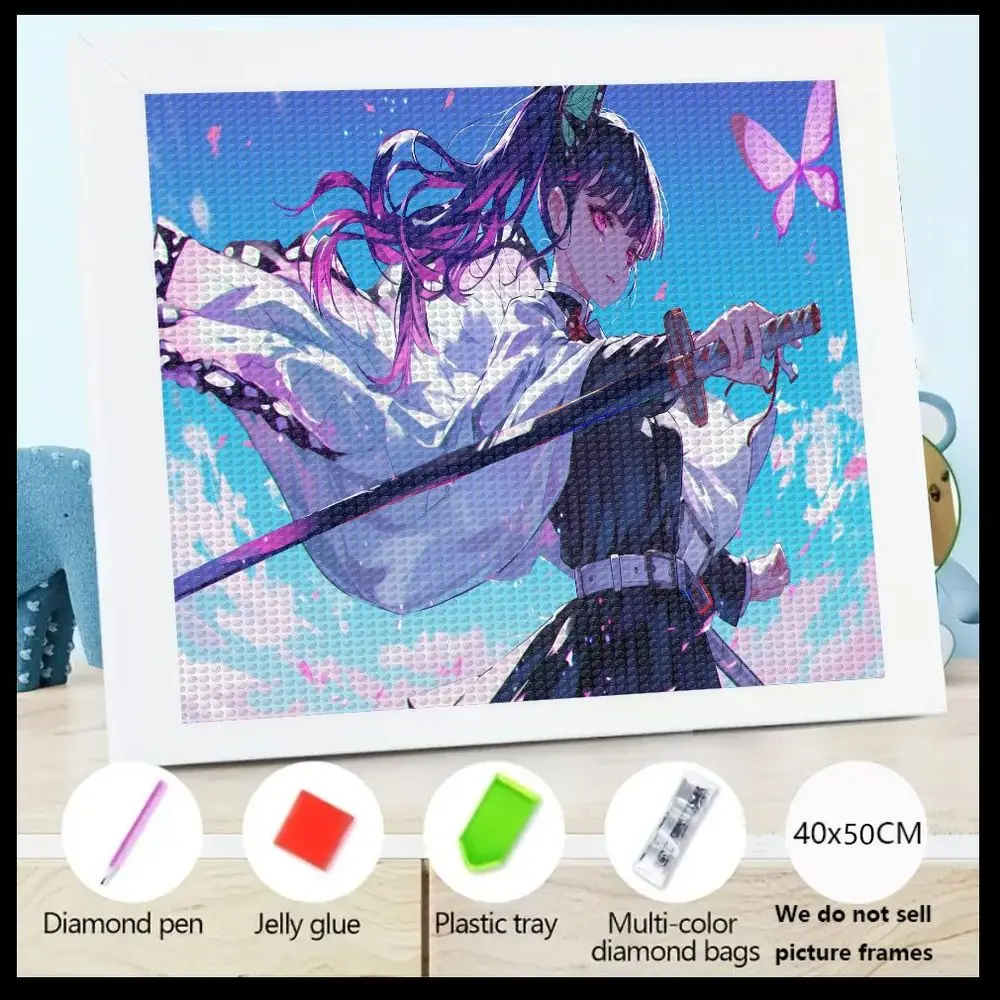 40x50 см аниме-стиль женский персонаж набор алмазов для рисования, 5D DIY хрустальная алмазная вышивка с инструментами (алмазная ручка, желе
40x50 см аниме-стиль женский персонаж набор алмазов для рисования, 5D DIY хрустальная алмазная вышивка с инструментами (алмазная ручка, желе
