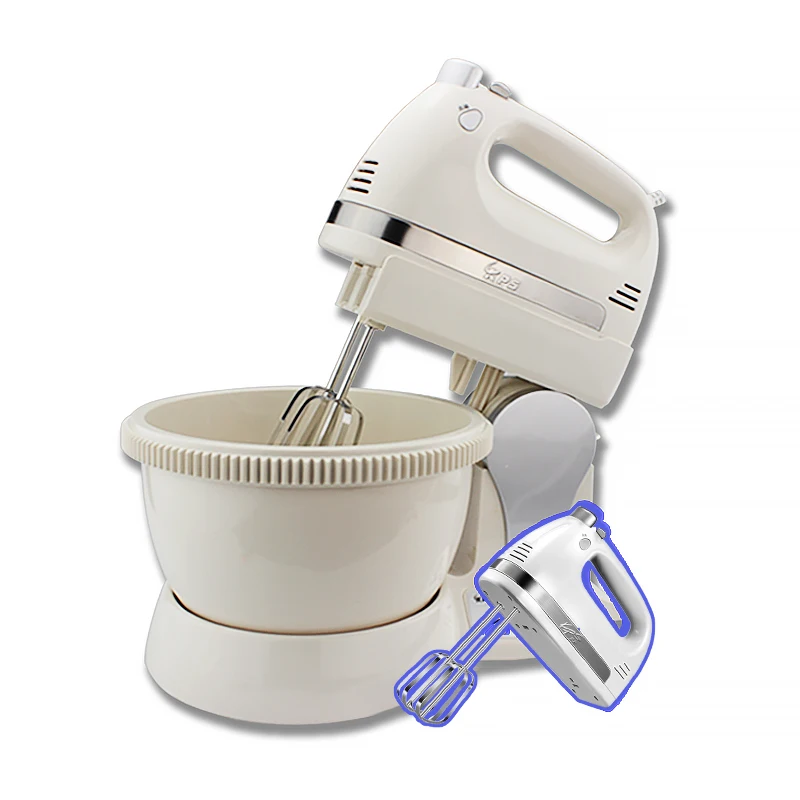 Electric egg beater stainless steel manual mixing egg beater, household high-power beater
Electric egg beater stainless steel manual mixing egg beater, household high-power beater