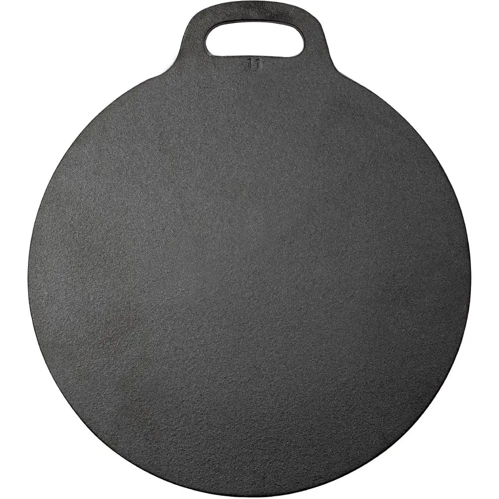 15-Inch Cast Iron Tawa Dosa Pan, Pizza Pan with Loop Handle, Preseasoned with Flaxseed Oil, Made in Colombia
15-Inch Cast Iron Tawa Dosa Pan, Pizza Pan with Loop Handle, Preseasoned with Flaxseed Oil, Made in Colombia