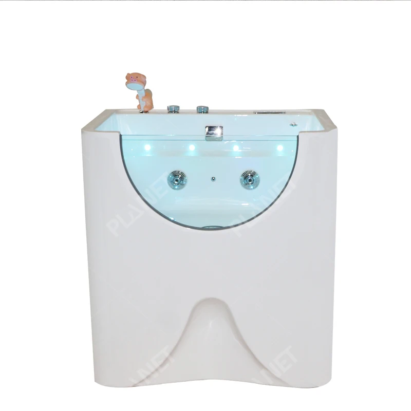 Cat and Dog Pet Spa Bathtub Indoor Freestanding Constant Temperature Hydromassage Bathtub with Multi-color LEC Lamp Beads
Cat and Dog Pet Spa Bathtub Indoor Freestanding Constant Temperature Hydromassage Bathtub with Multi-color LEC Lamp Beads