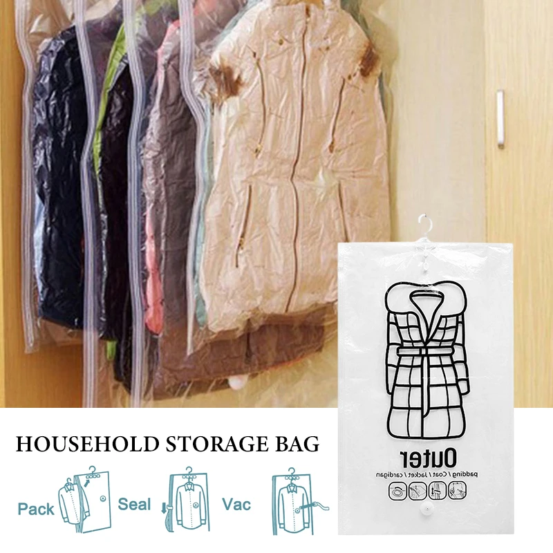 Side Pull Hanging Vacuum Compression Bag For Home Storage Clothing Dust Cover Multifunctional -1pcs
Side Pull Hanging Vacuum Compression Bag For Home Storage Clothing Dust Cover Multifunctional -1pcs